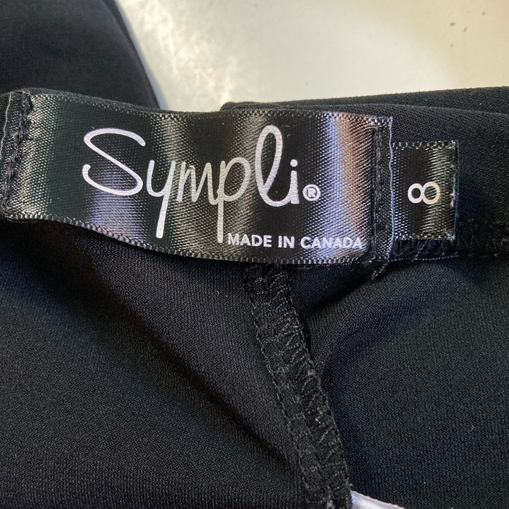 Sympli Pull On Legging Pants Slim Fit Tights Womens Size 8 - Picture 2 of 9
